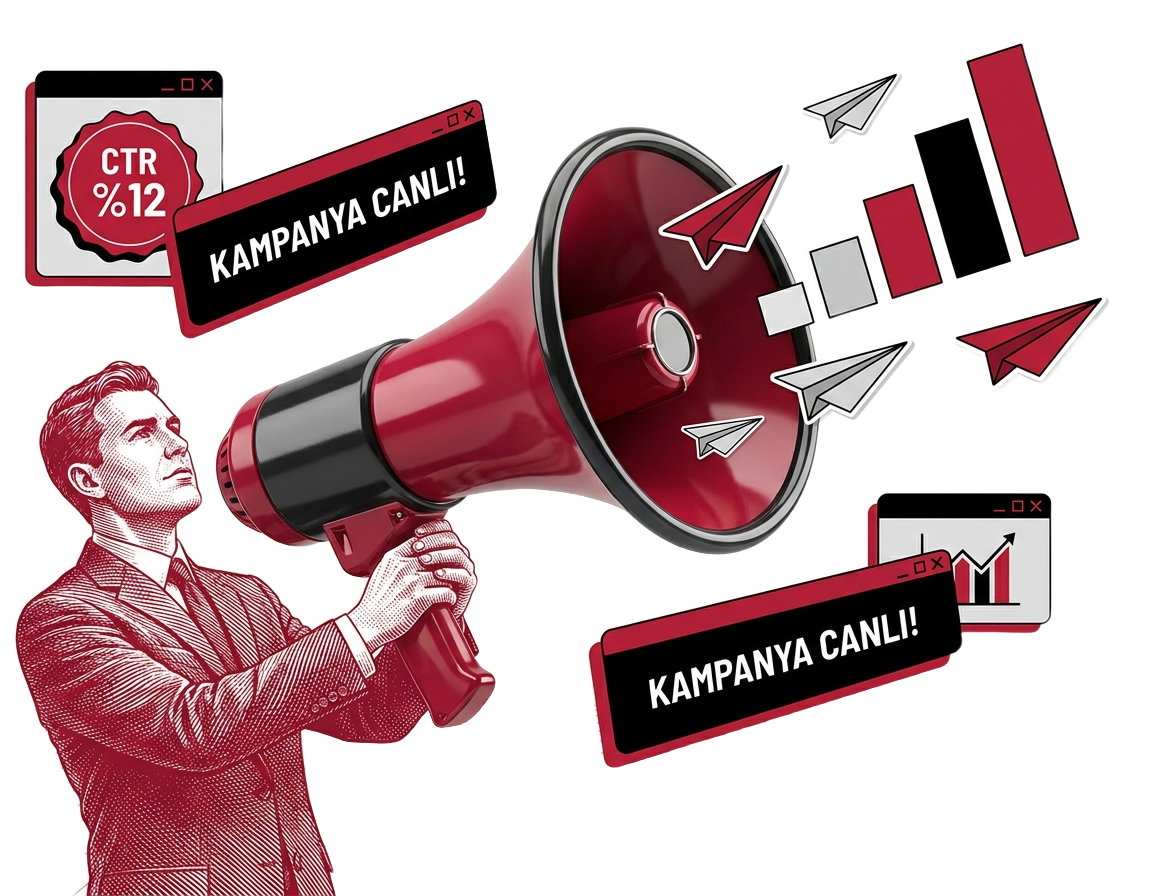Dijital pazarlama — megafondan fırlayan kampanyalar