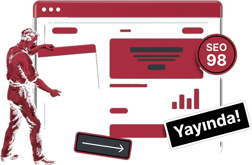 Web geliştirme — tarayıcıya bölüm yerleştiren usta