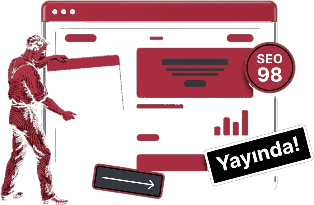 Web geliştirme — tarayıcıya bölüm yerleştiren usta